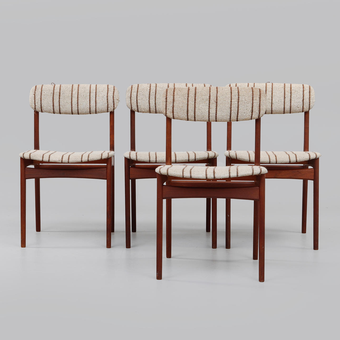 STOLE, 4 stk., Thorsø Stole- och Møbelfabrik, Danmark.