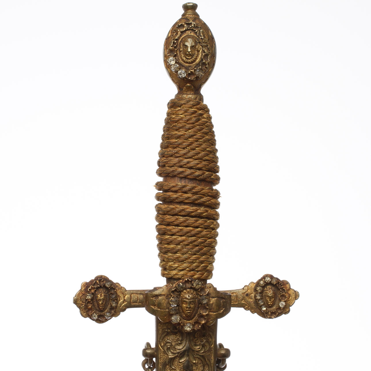 DOLK, möjligen för film/teater, klinga märkt Hugo Baruch & Cie, Ber. Tyskland, 1900-talets första hälft.