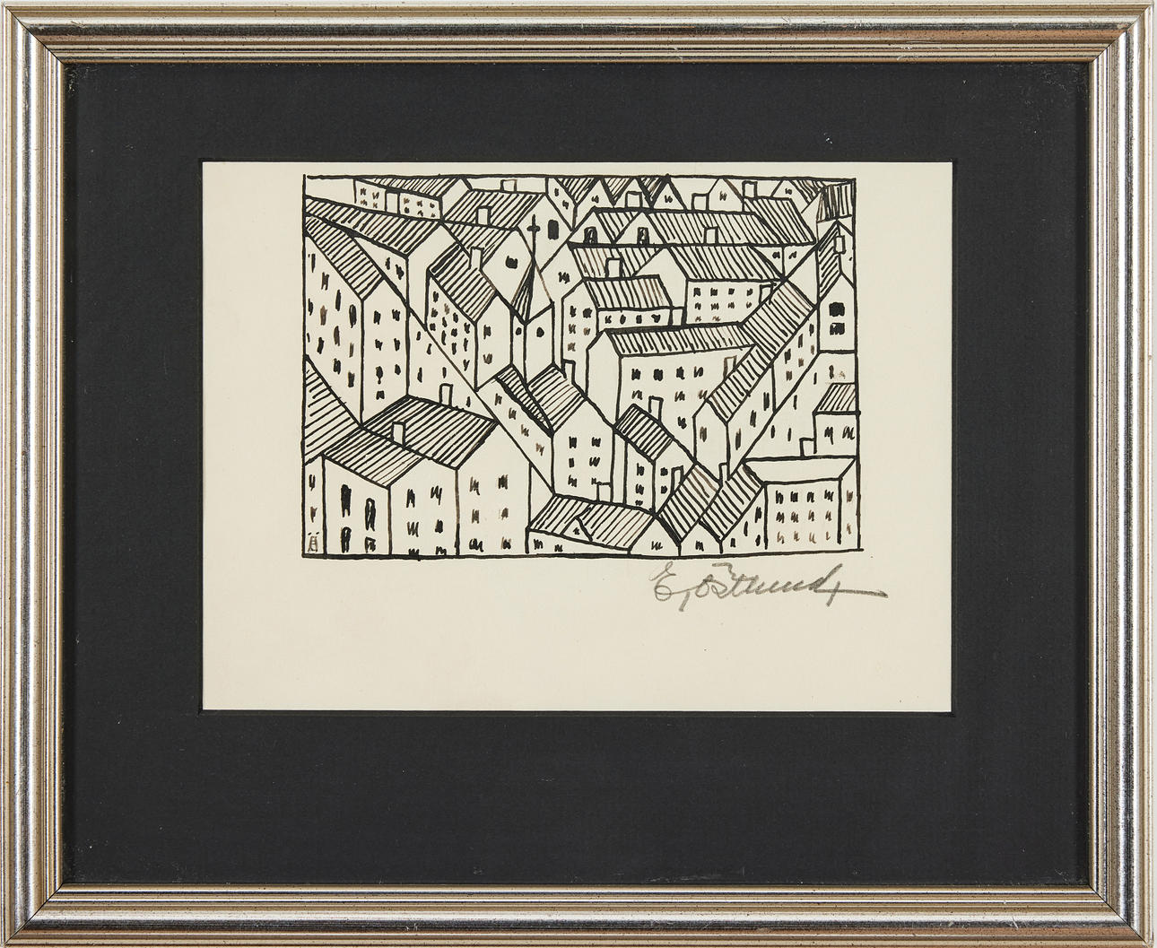 EGON ÖSTLUND. Utan titel.