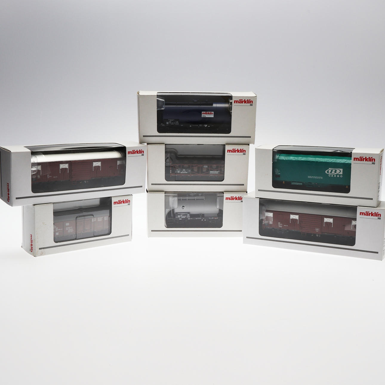 MARCAJE. Carros, 7 piezas.