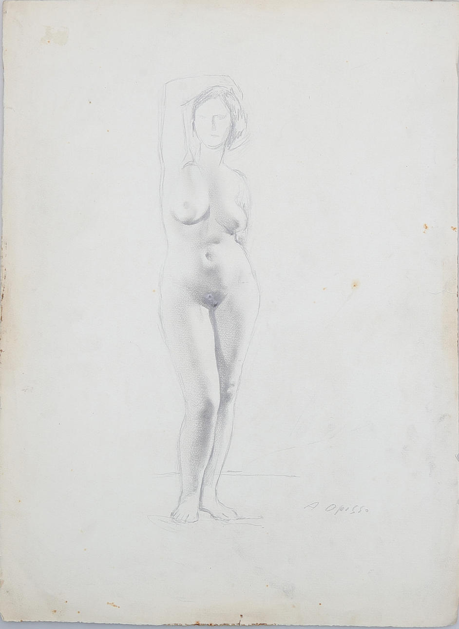 ALFREDO OPISSO. Weiblich nackt.