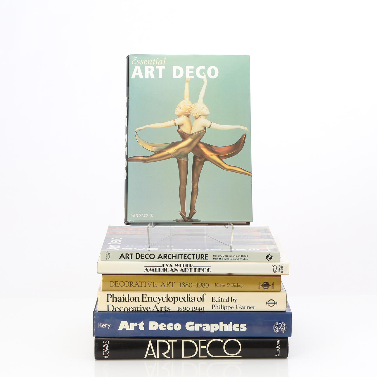 BÜCHER, SIEBEN. Über Art Deco.