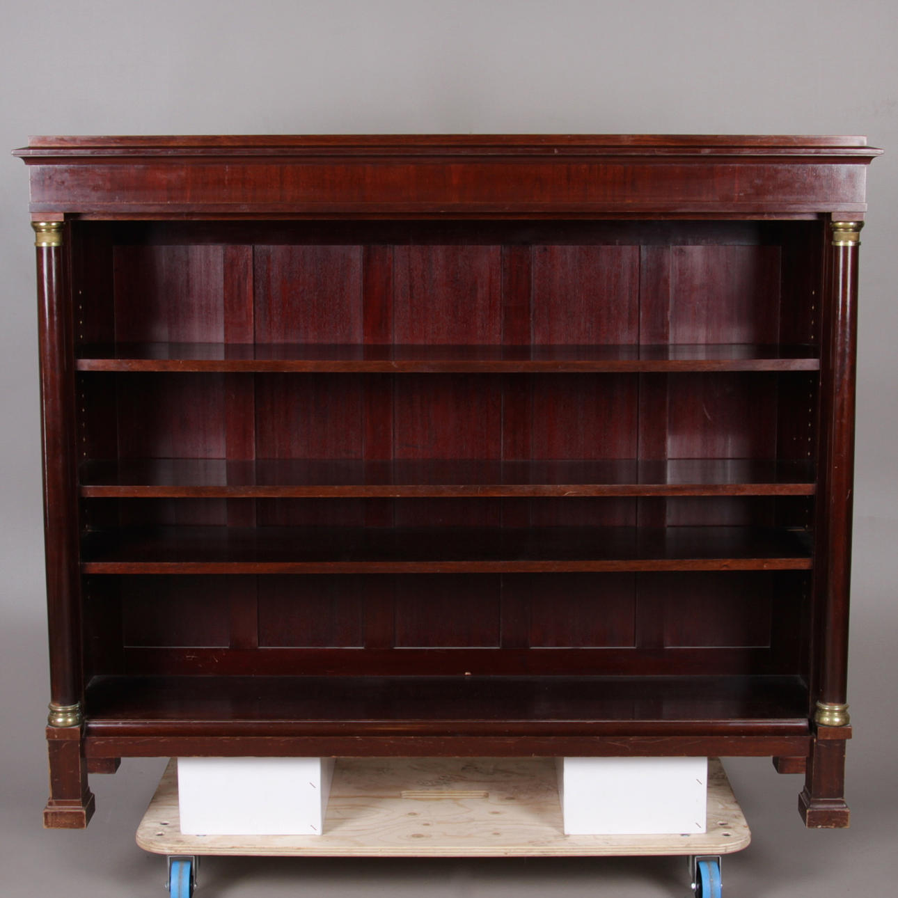 BOKHYLLA, mahogny, Karl johan stil, 1900-talets första hälft.