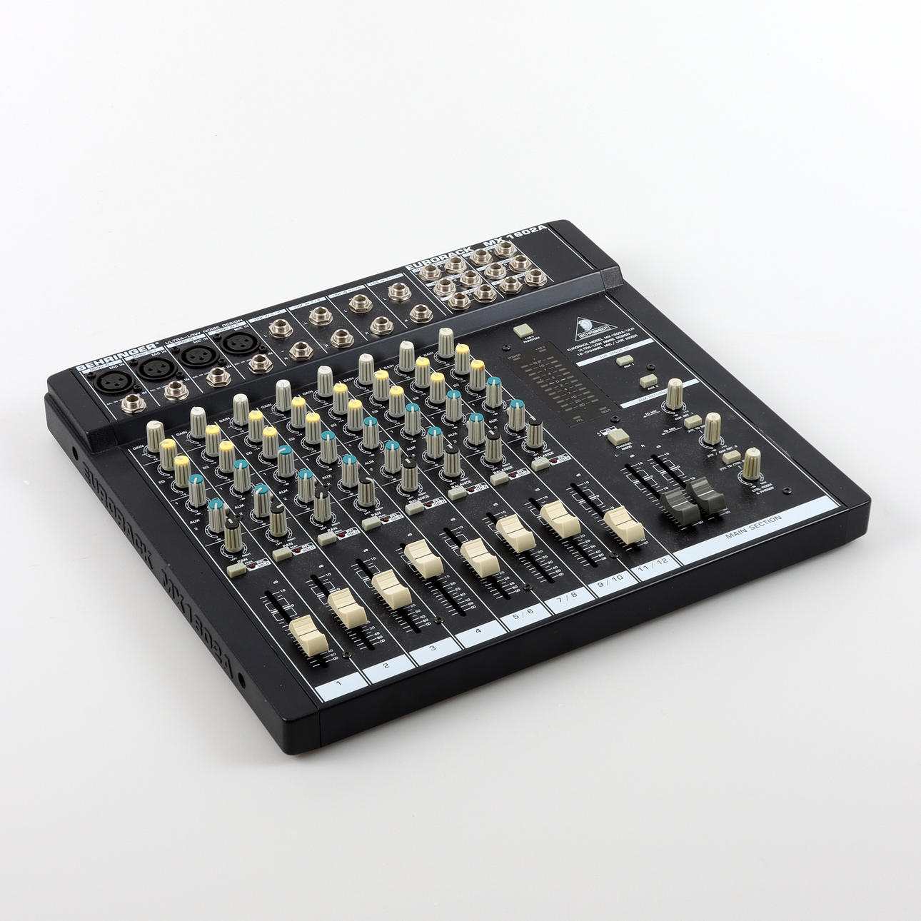 MIXER TABLE, Eurorack MX1602A, Behringer, 19th/2000s.