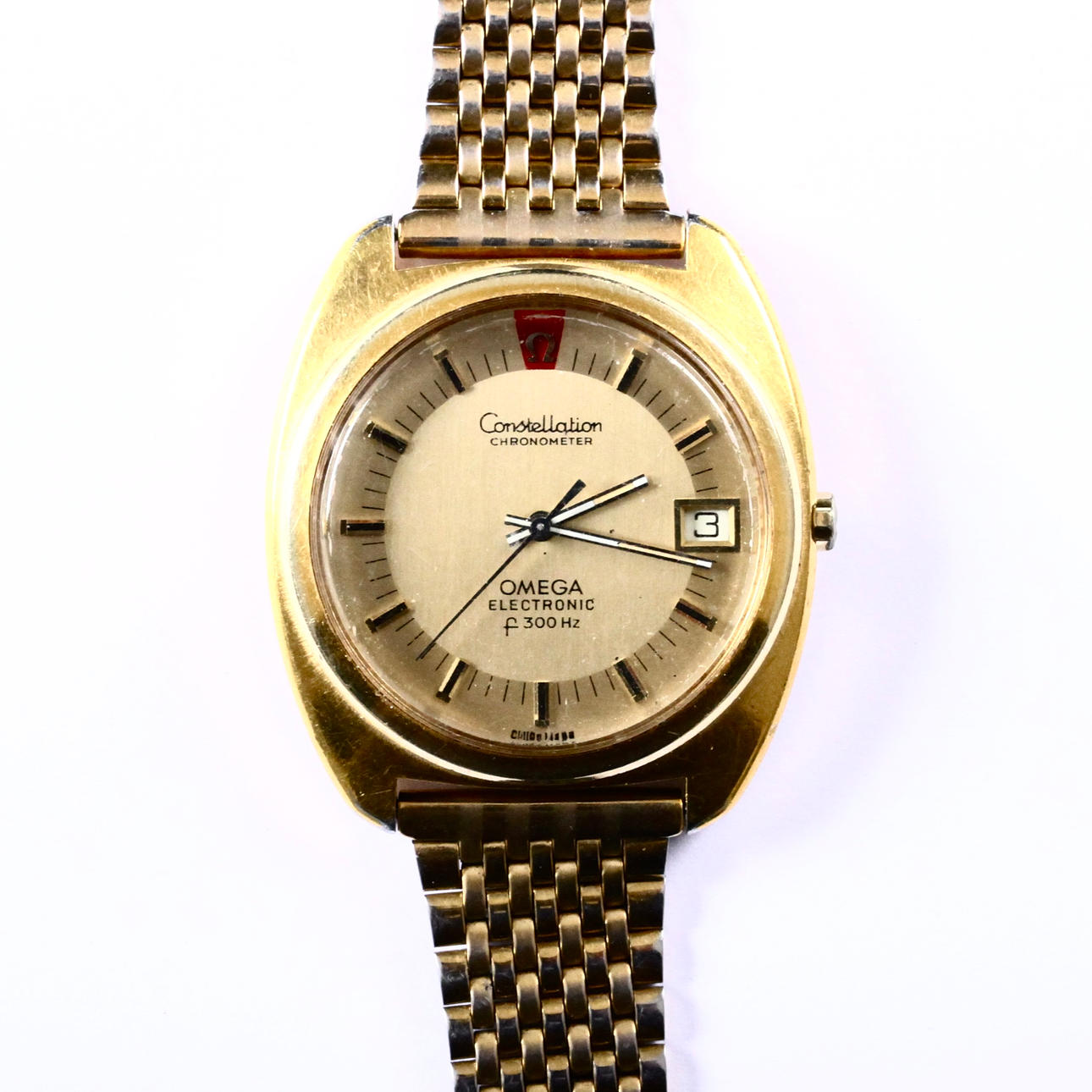 MEN'S WRISTWATCH, Omega Constellation Chronometer.