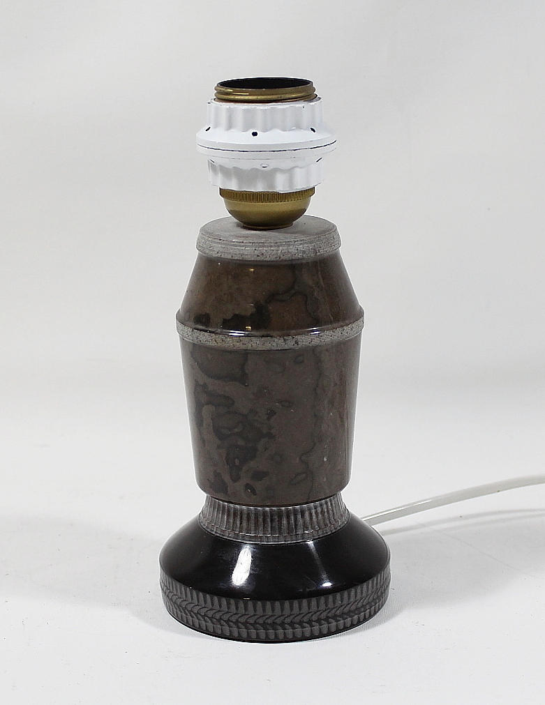 STENLAMPA, Öland, slipad kantdekor, Kåre Johansen, 1979.