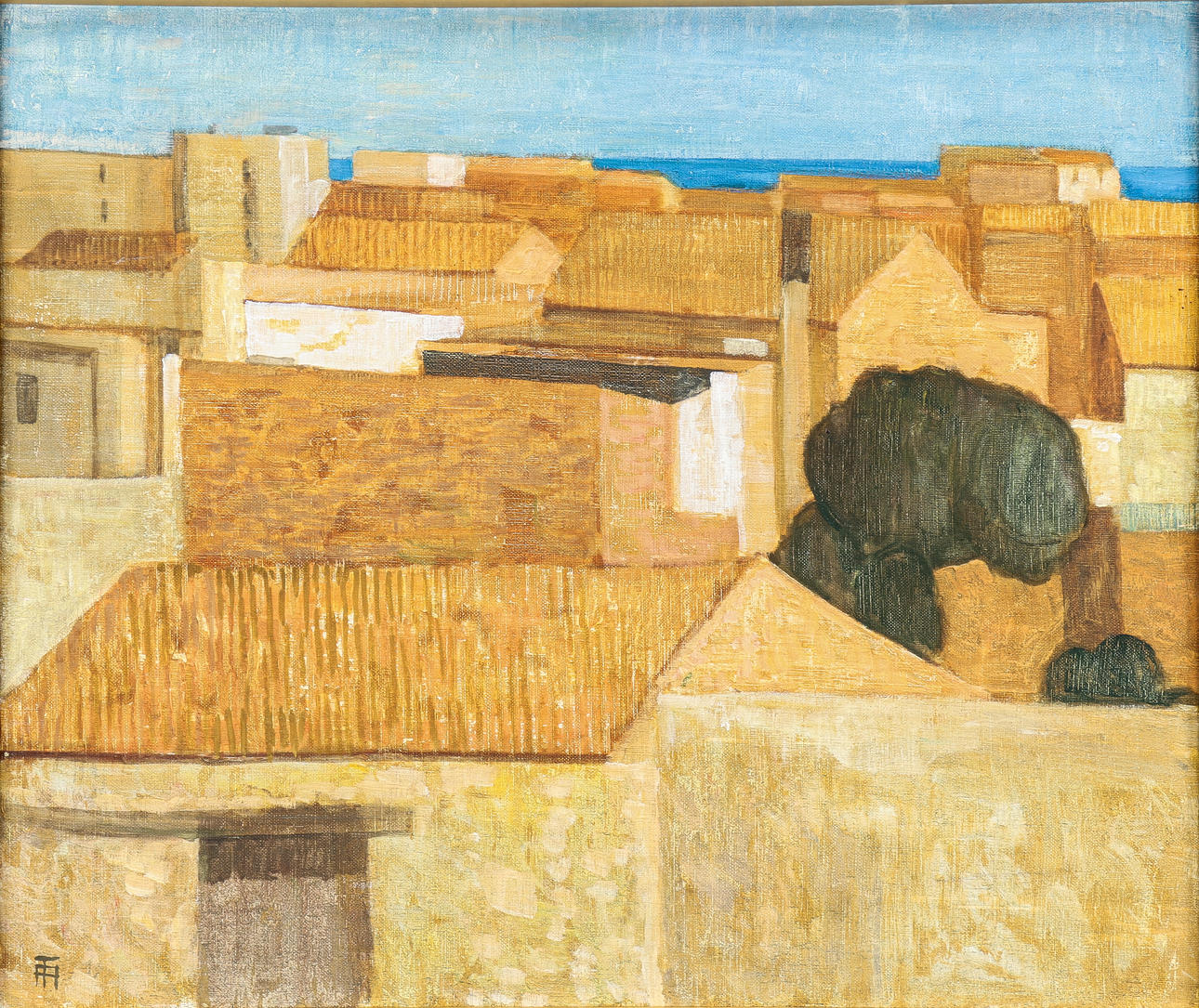 THORE ANDERSSON. Spanische Stadt.