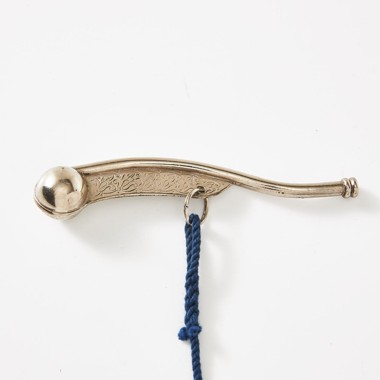 SKEPPARPIPA, 1900-talets början, kromad metall, proveniens.