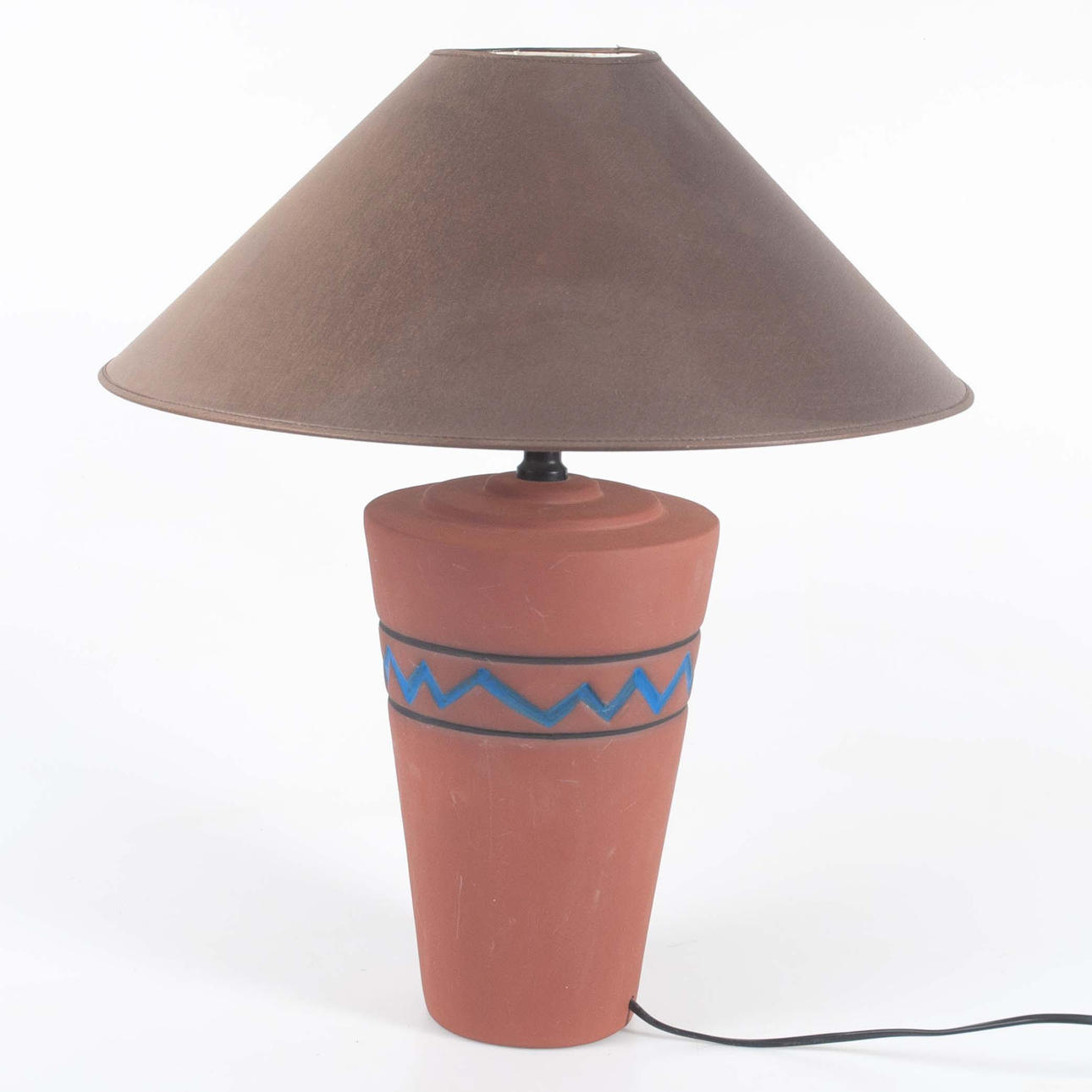TABLE LAMP, EARTHWARE, CONTEMPORARY.