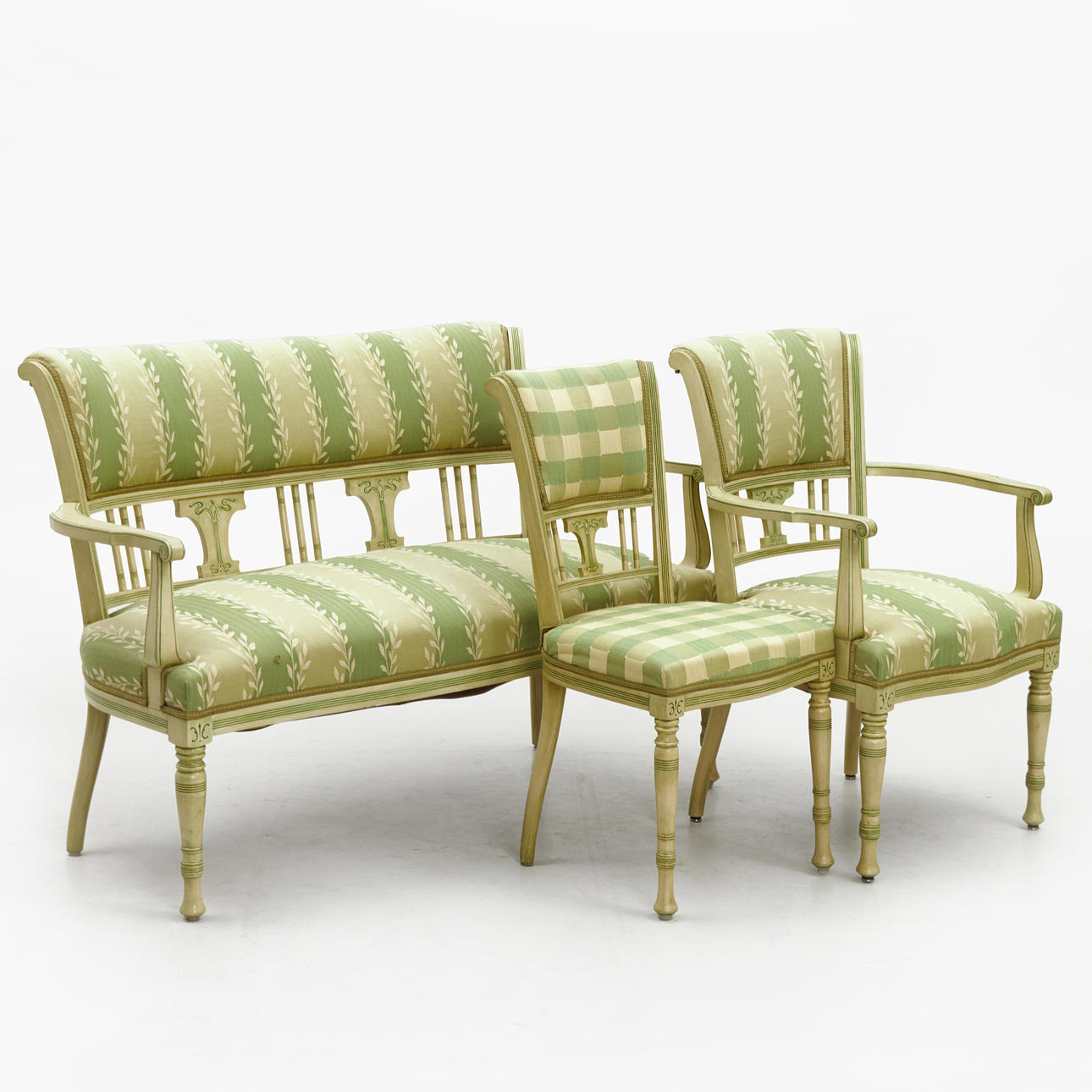 A 5-piece sofa set, 1960s/70s.