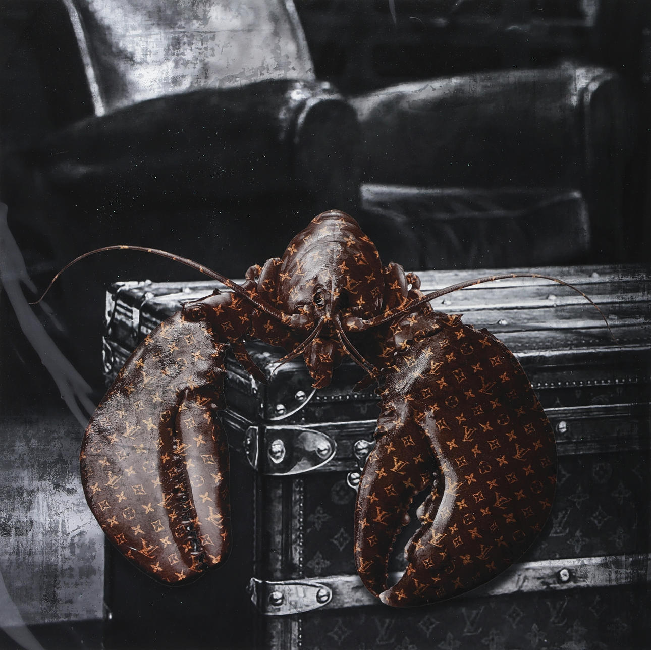 LARS TUNEBO. Lithograph, “Ming Lobster”, signed, numbered 2/30, unframed.