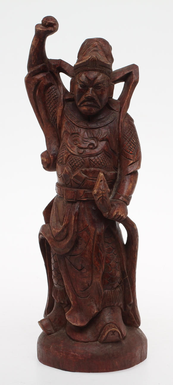 FIGURIN, skuret trä, orientalisk.