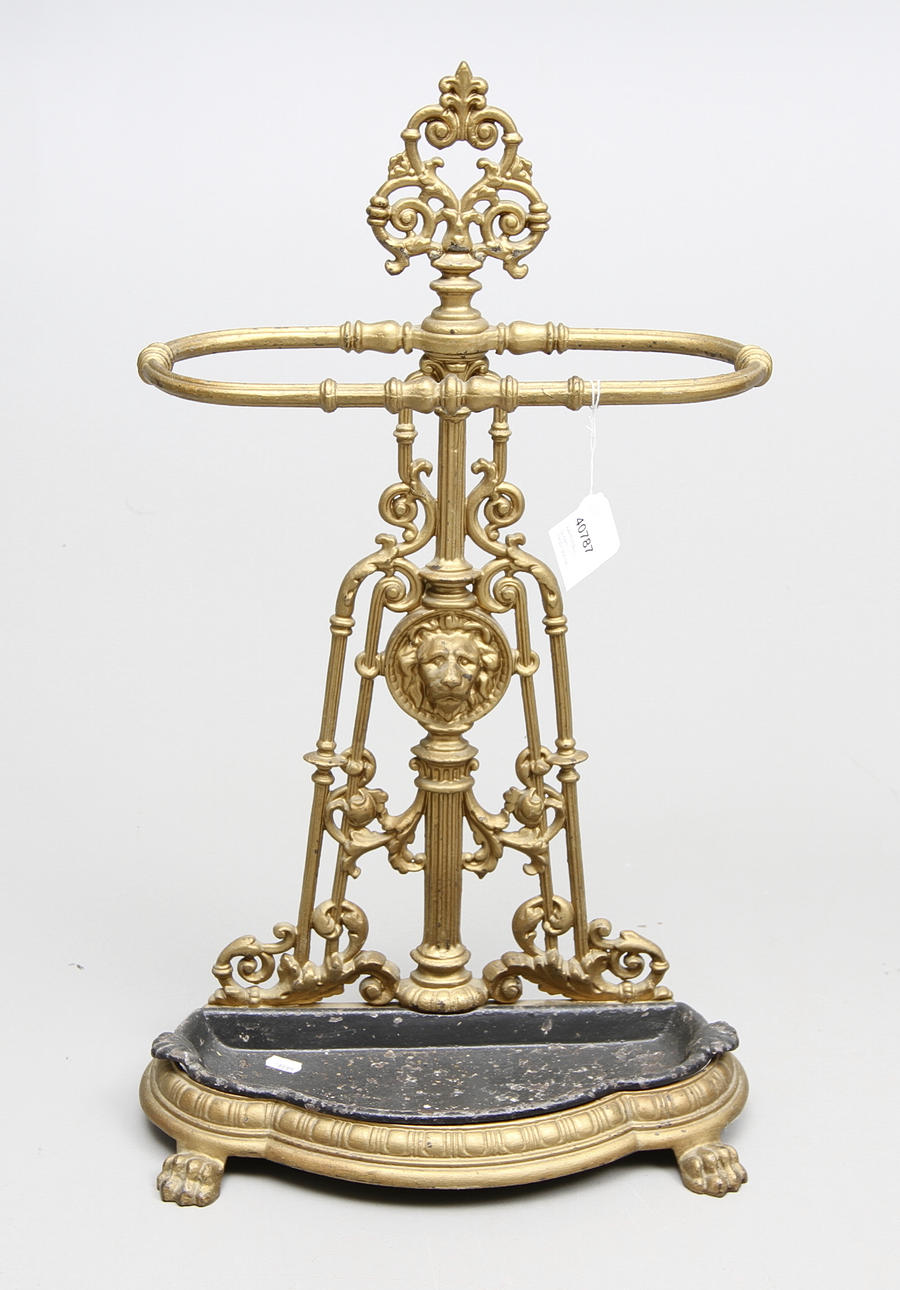 KÄPPSTÄLL, gjutjärn, 1800/1900-tal.