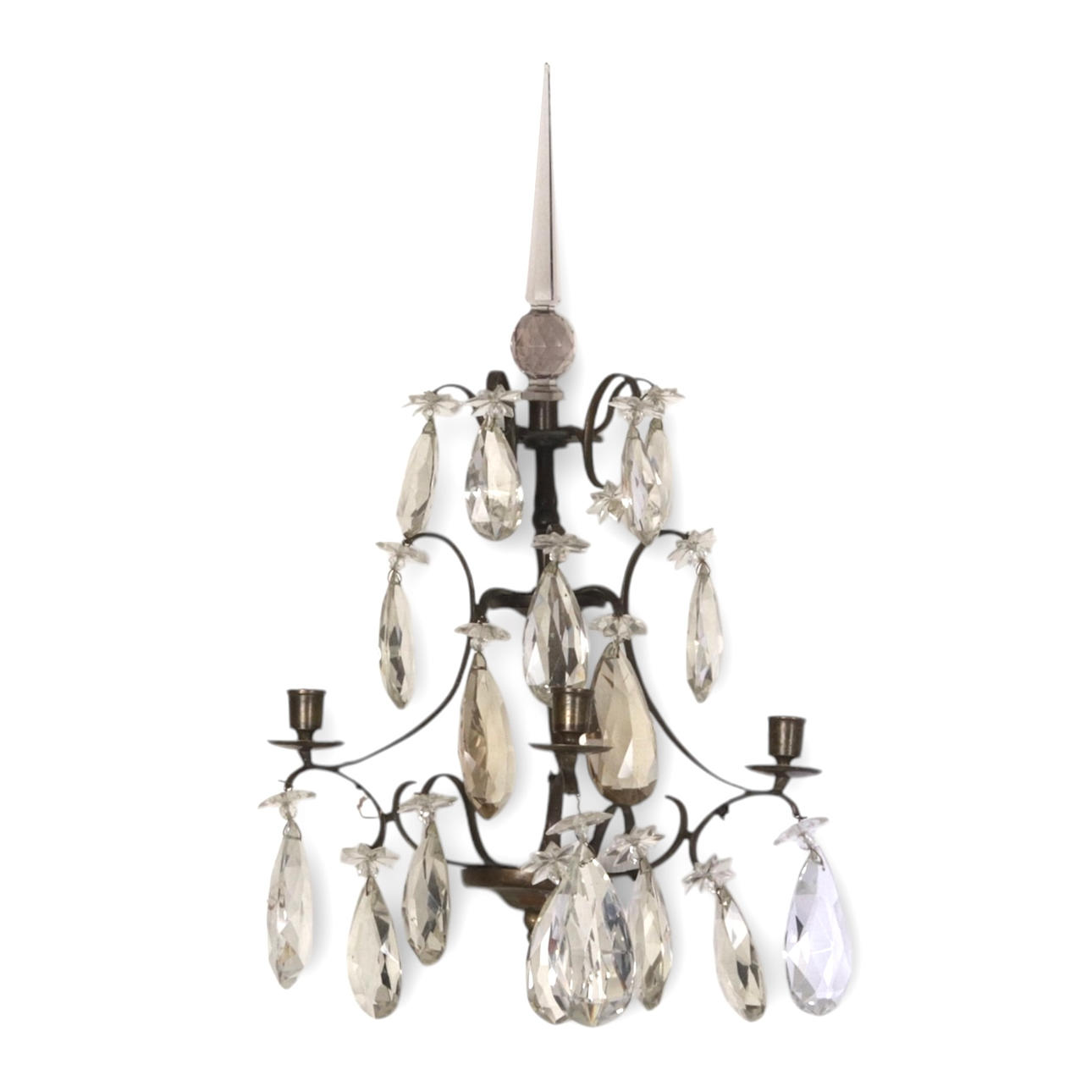 VÄGGLYSTER, 1800-tal.