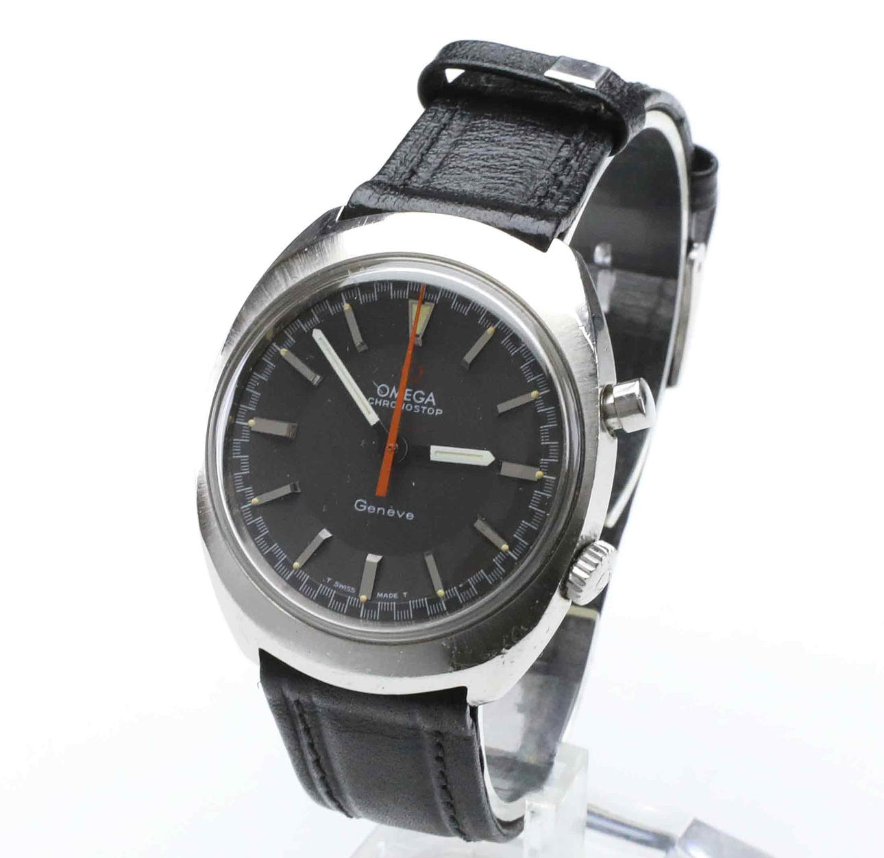 WRISTWATCH, Omega Chronostop Genève.