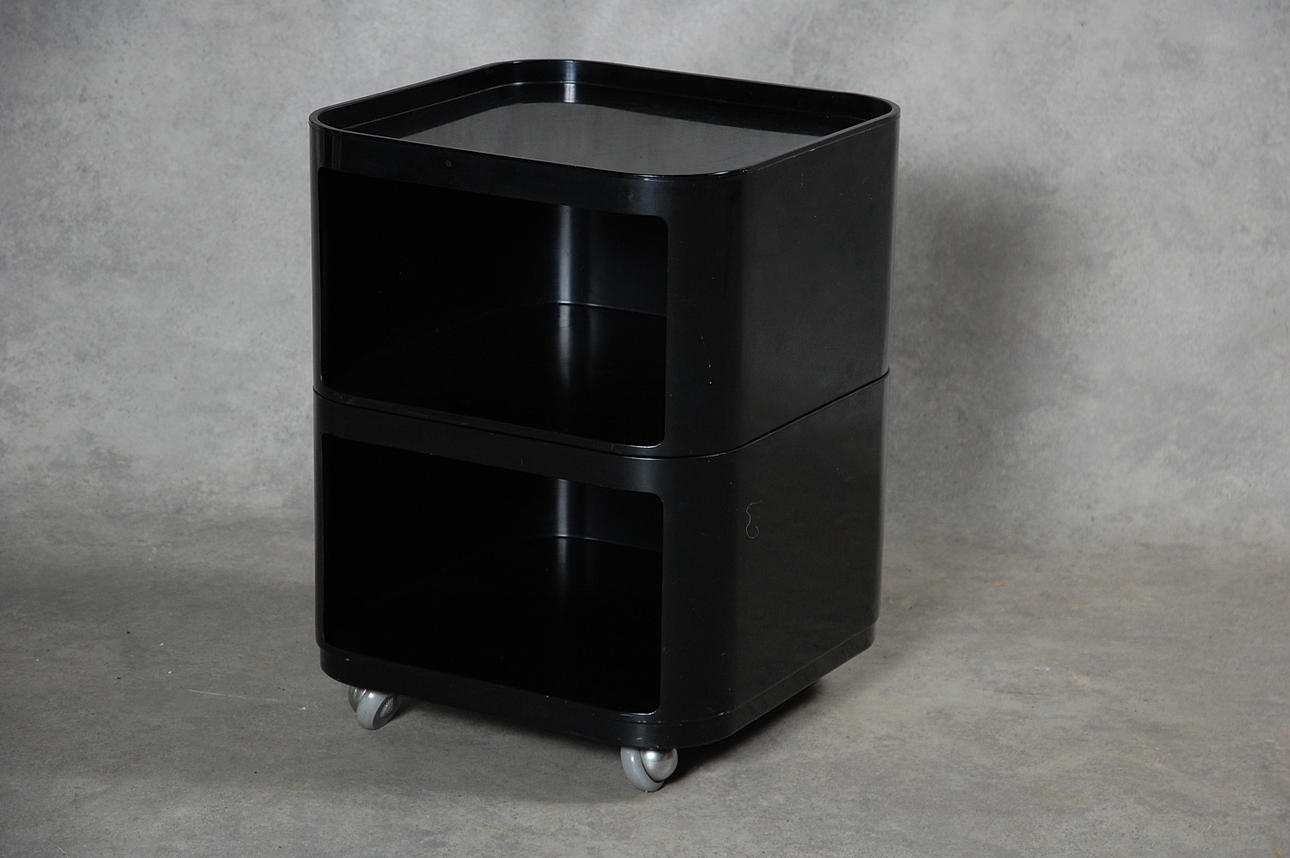 BORD, på hjul plast, 1960-tal.