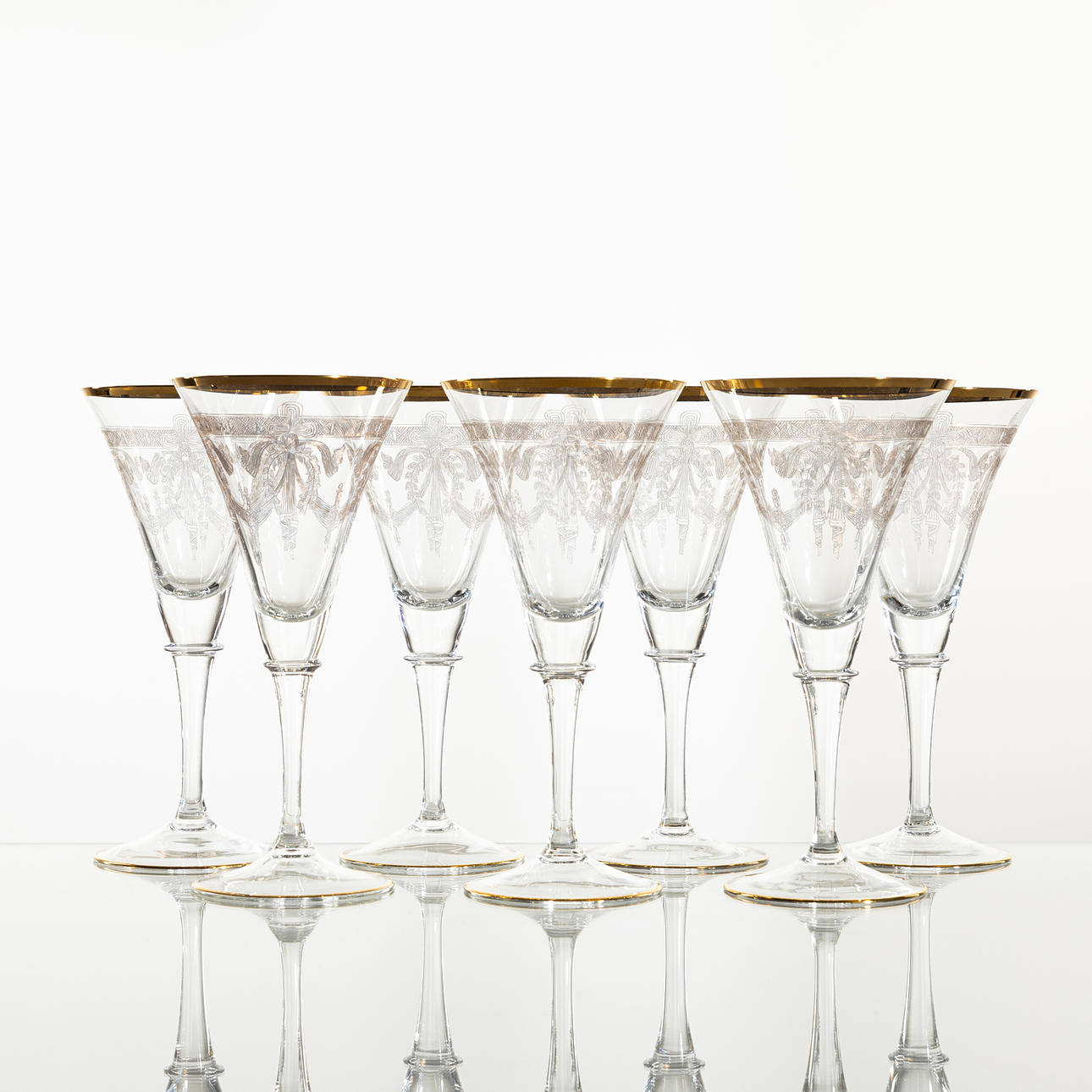 VINGLAS, 7 st, "Sergel", Duka.