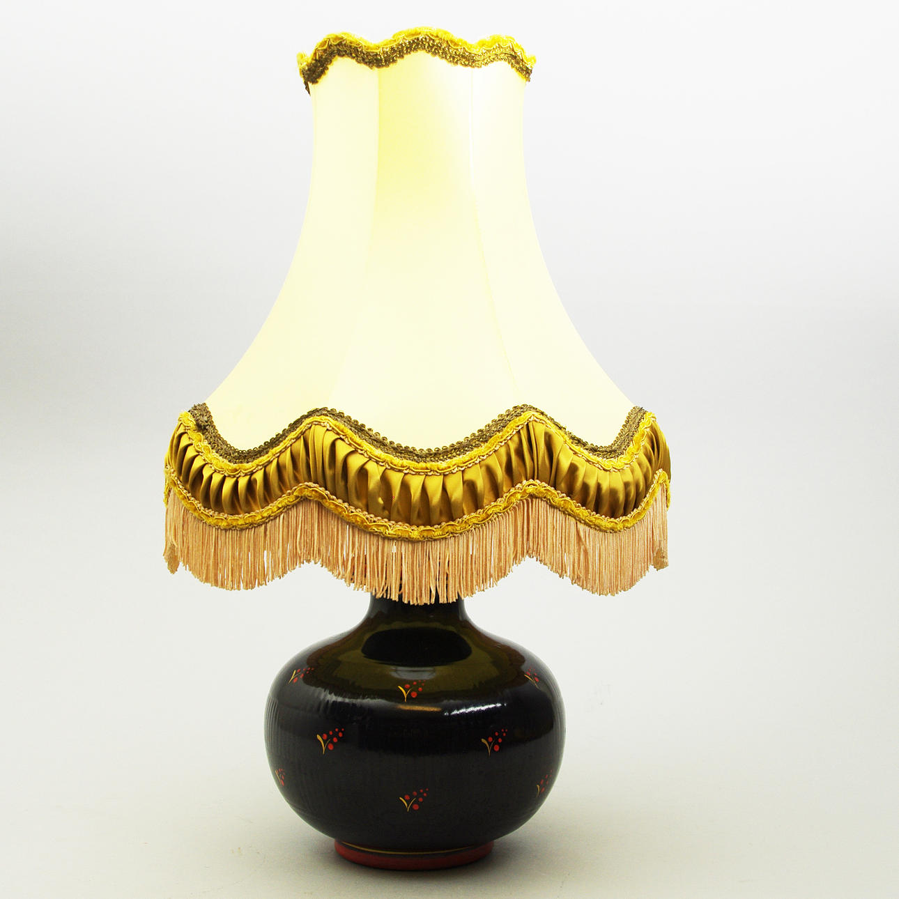 BORDSLAMPA, porslin, Louise Adelborg, Rörstrand.