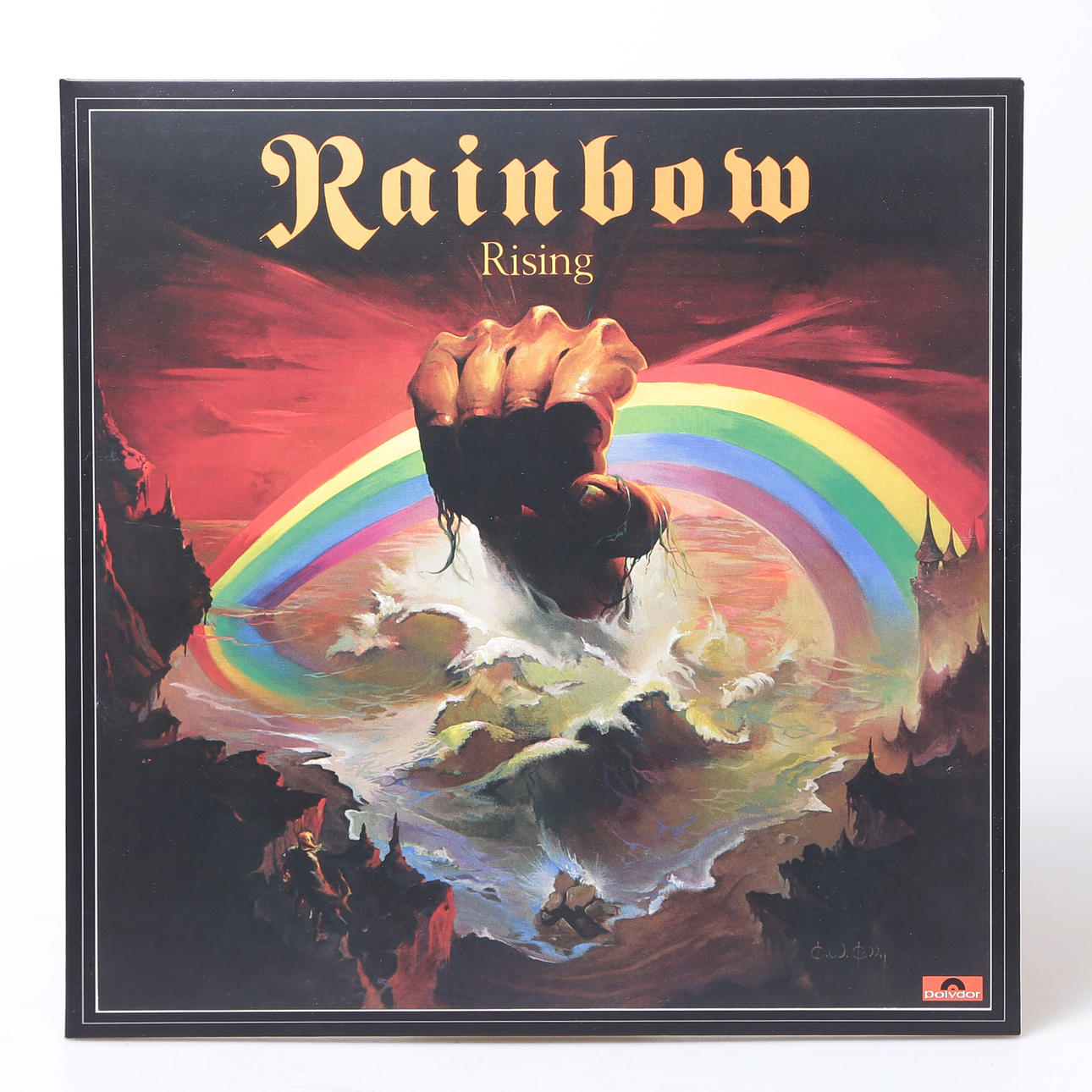 2 LPS, ARCOÍRIS, RECTO ENTRE LOS OJOS, SUBIENDO.