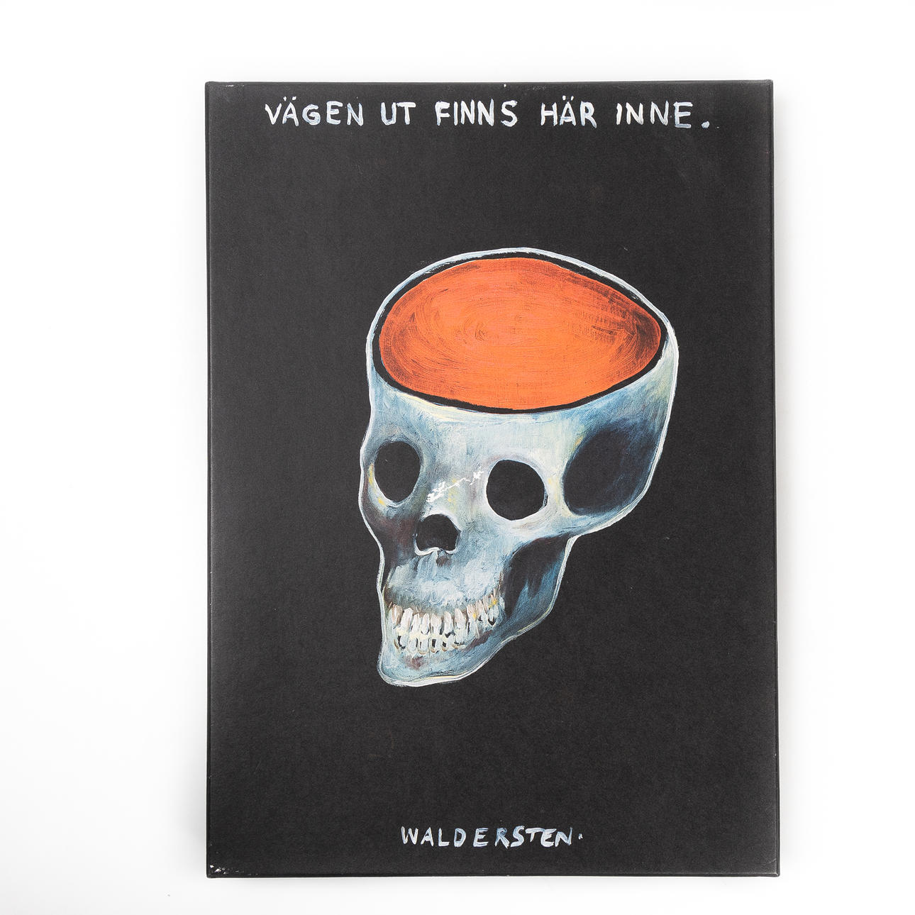 JESPER WALDERSTEN. Art book/folder, “The way out is in here”.