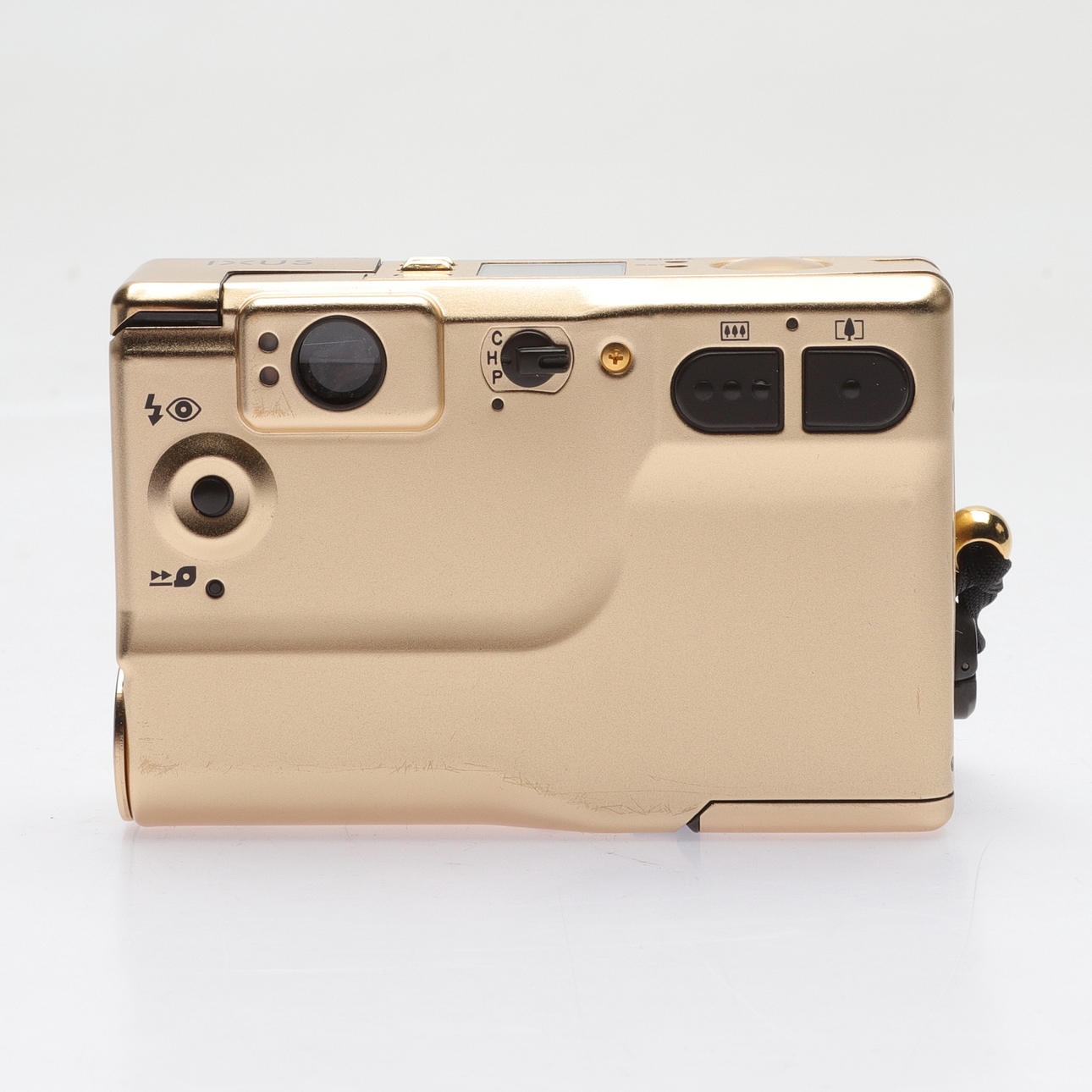CAMERA, Canon IX 240, IXUS 60th Limited Edition gold, 1997. Photo
