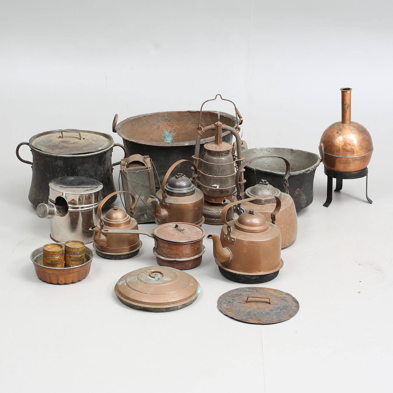 KOPPAR m.m, 17 delar.