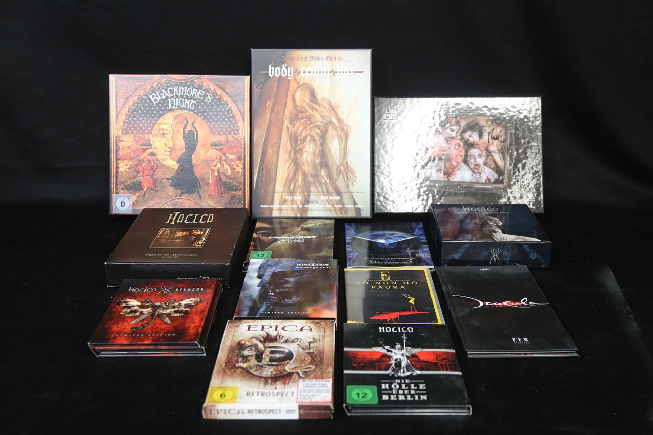 BOXES, CD, mostly limited edition.