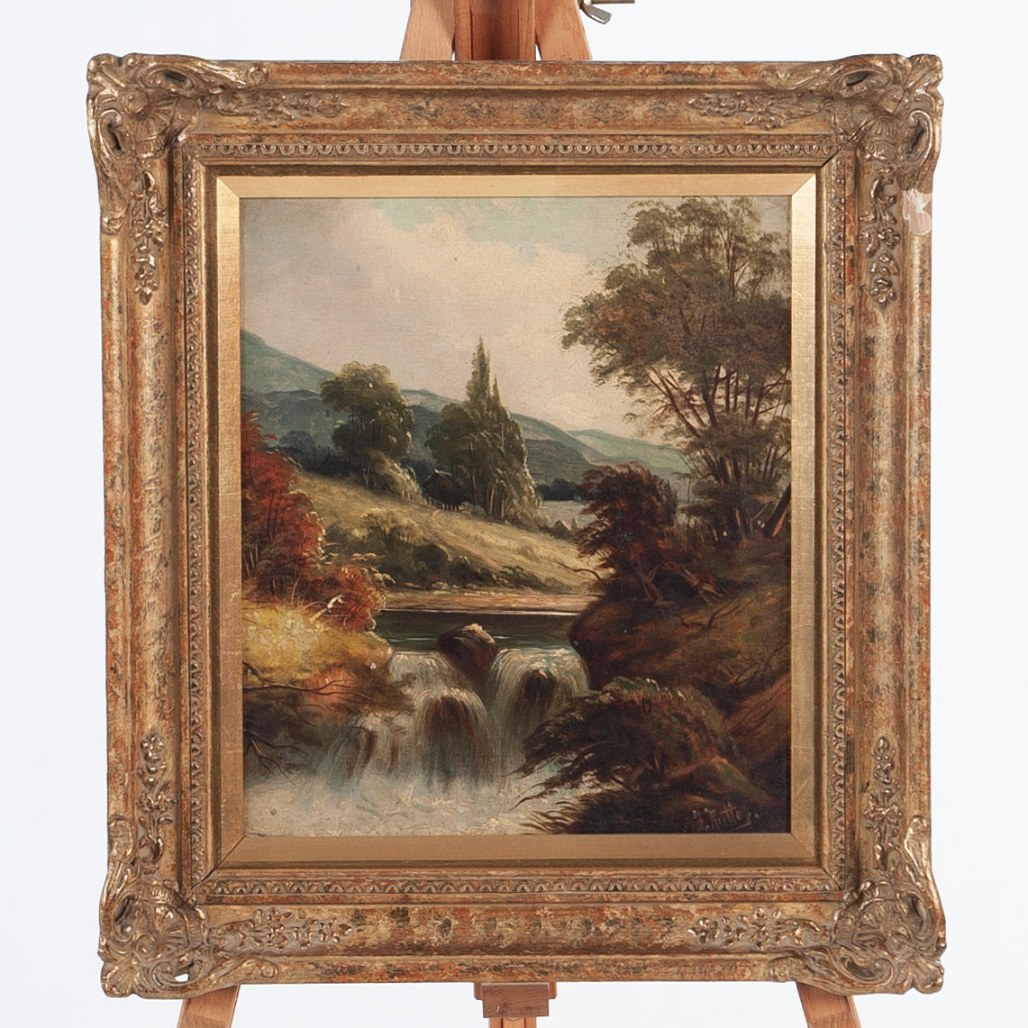 JACOB BUTTER (1864-1931) TYSKLAND. Olja på duk, 1800-tal ...