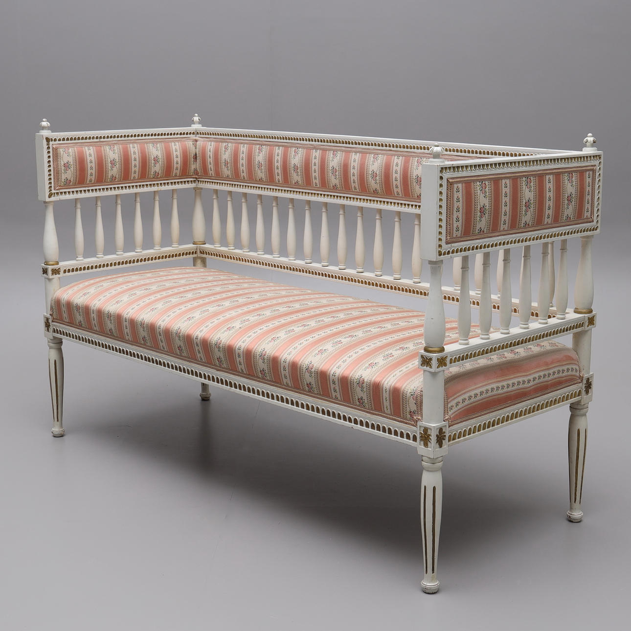 KÖKSSOFFA, gustaviansk stil, 1800-tal.