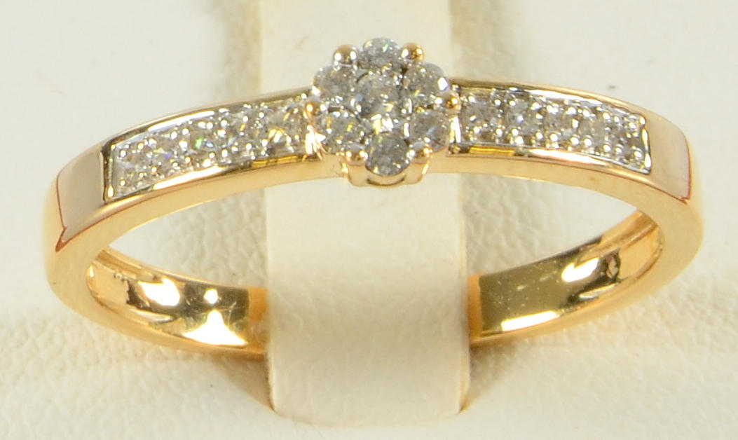 DIAMANTRING, 18K.