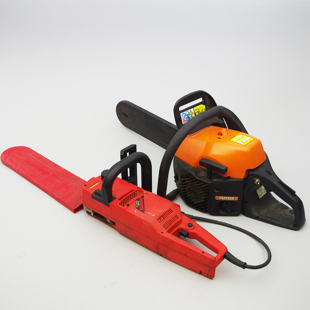 MOTORSÅGAR, 2 stycken, Jonsered samt Partner.