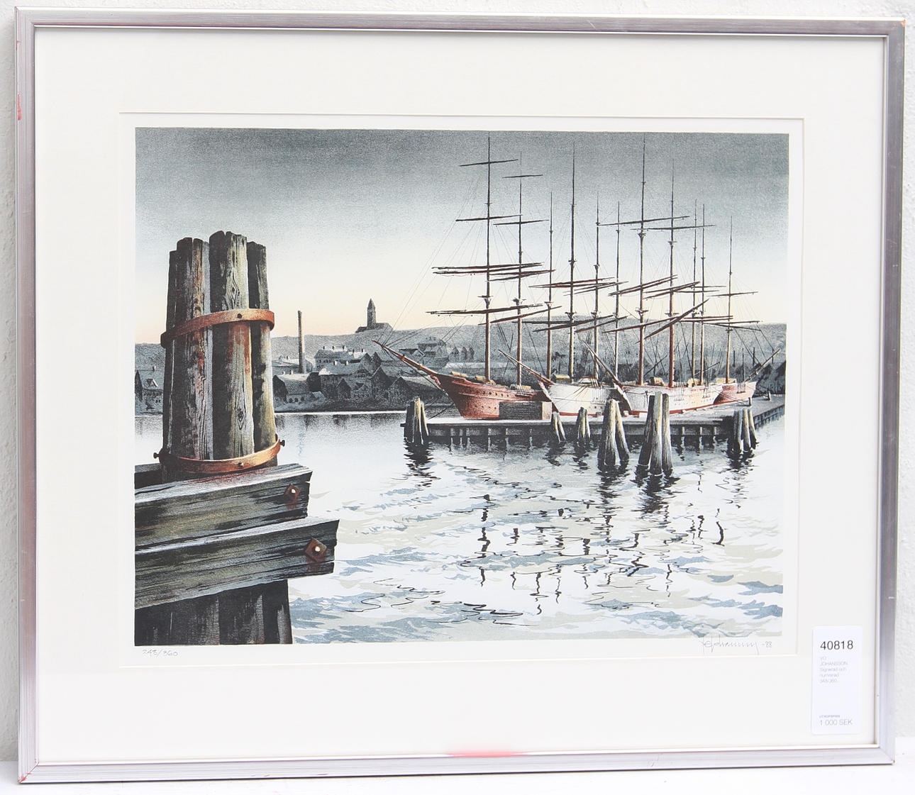 YO JOHANSSON. Signerad och numrerad 348/360.