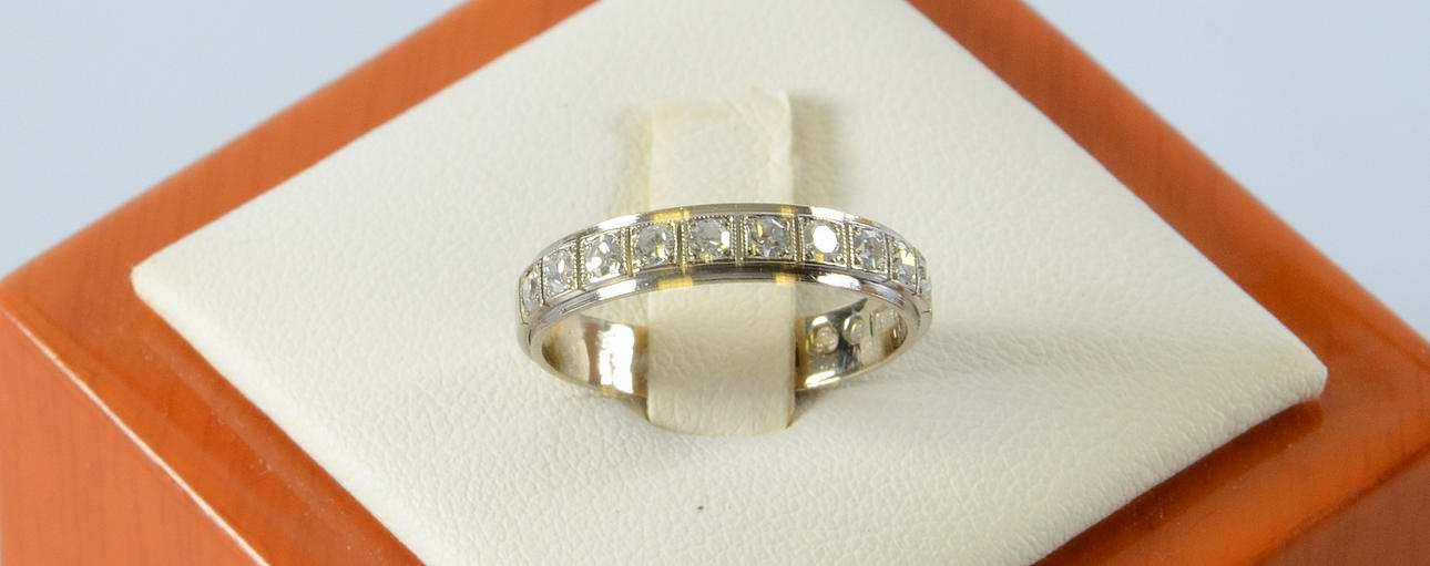 DIAMANTRING, 18K, Rosengren & Eriksson, Stockholm 1959.