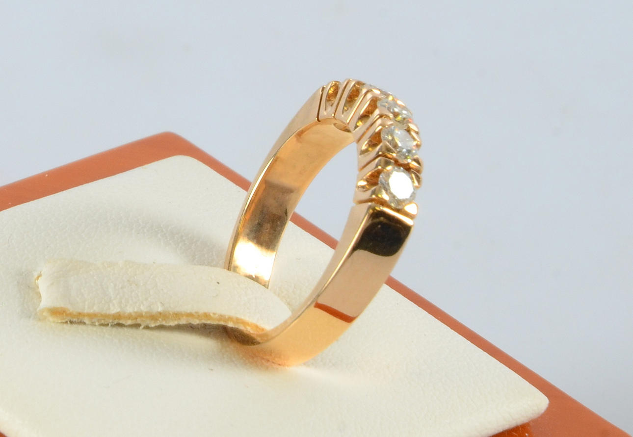 DIAMANTRING, 18K, tot 0,70ct, Göteborg, 1999.