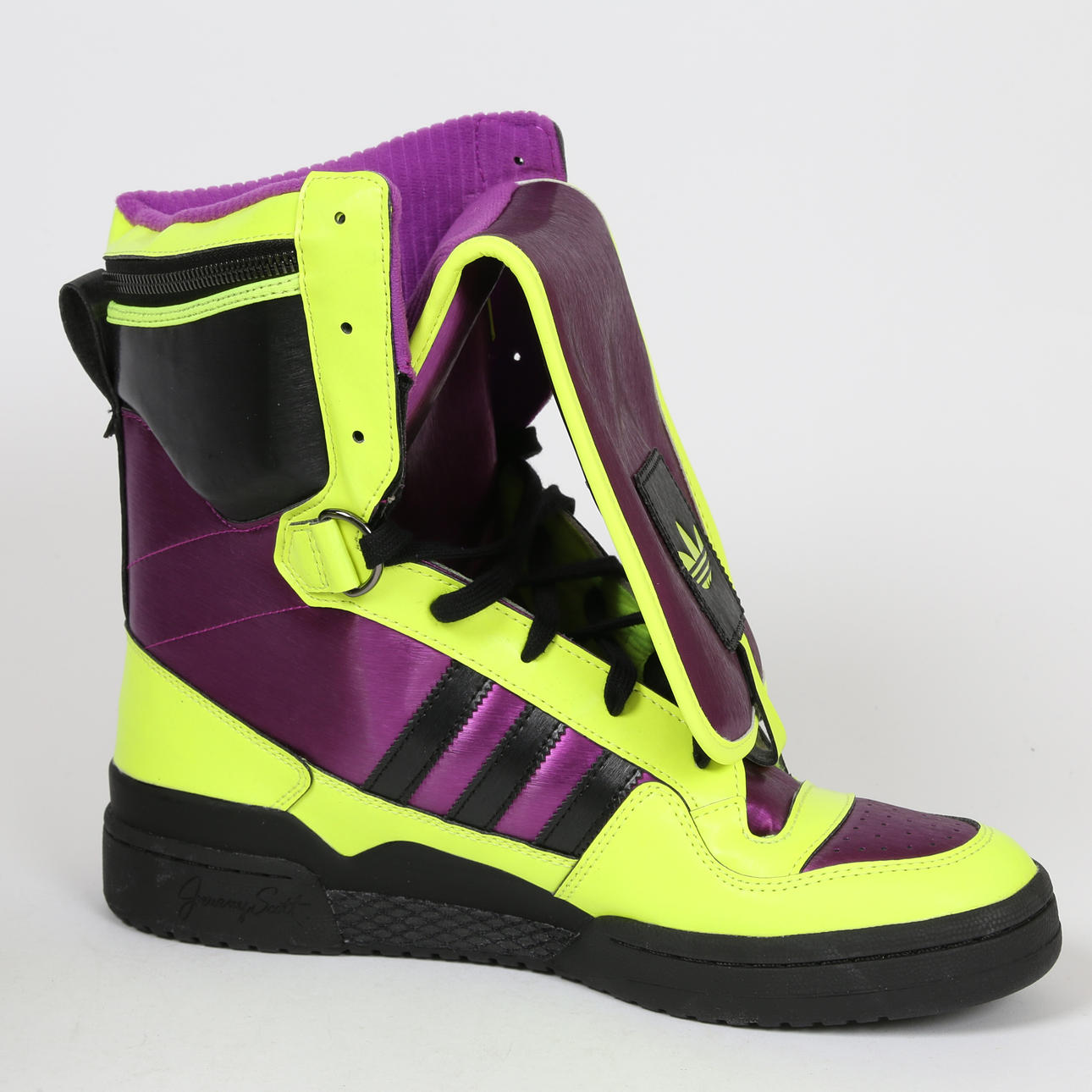 JEREMY SCOTT TALL BOY SUMMER, UK SIZE 10.5, BOXED. Vintage