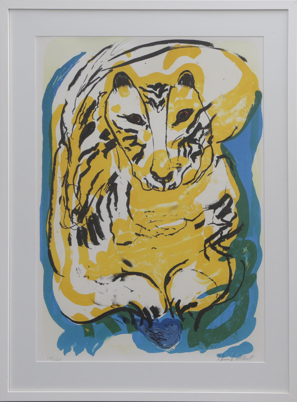 HENRIK ALLERT. LITO, signeerattu.