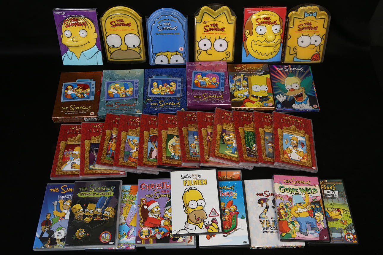 SAMLING FILMER, dvd, boxar, blu-ray.