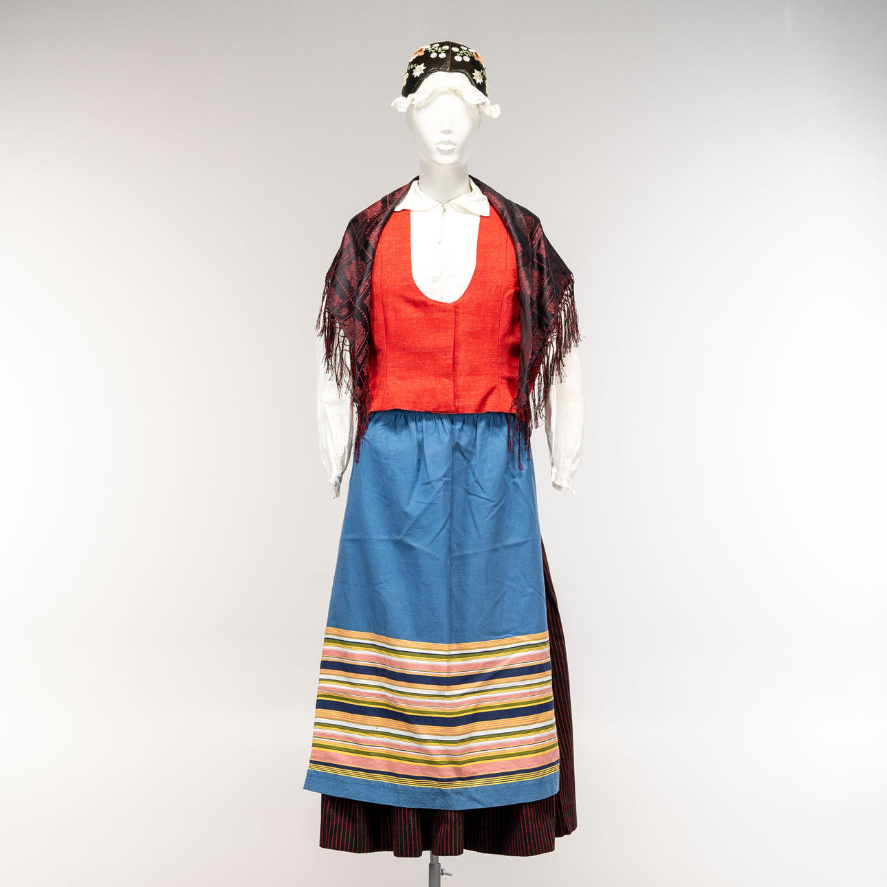 Västerbottensdräkt, Folkdräkt, 11 delar.