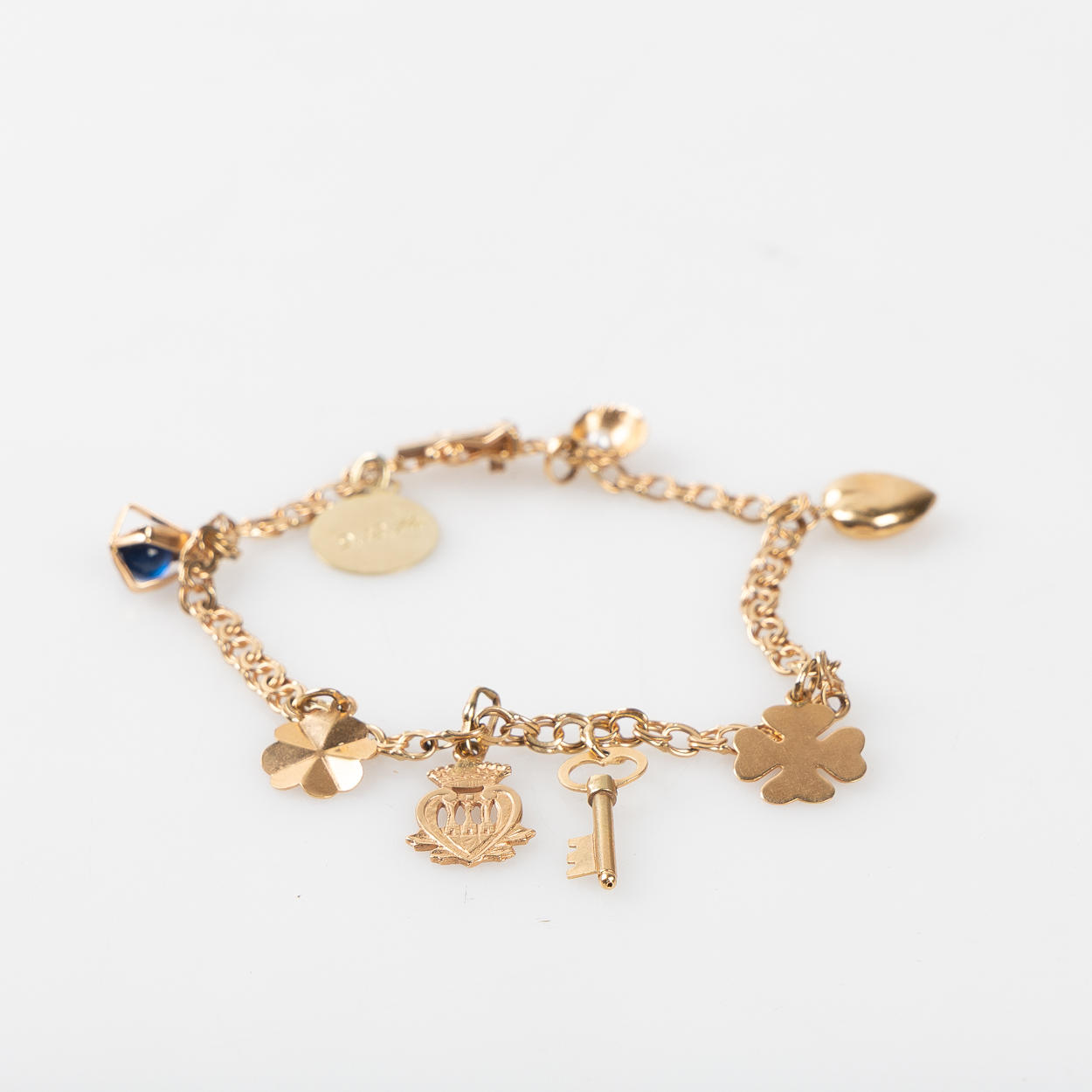 BERLOCKARMBAND, 18K guld.