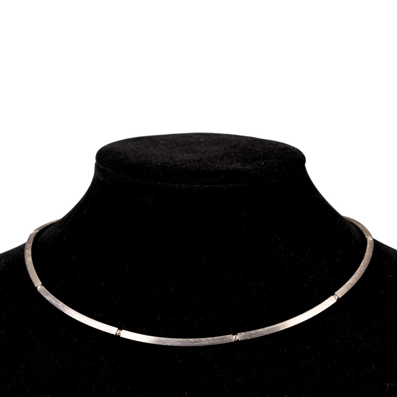 COLLIER, Sterling silver, Stavar.