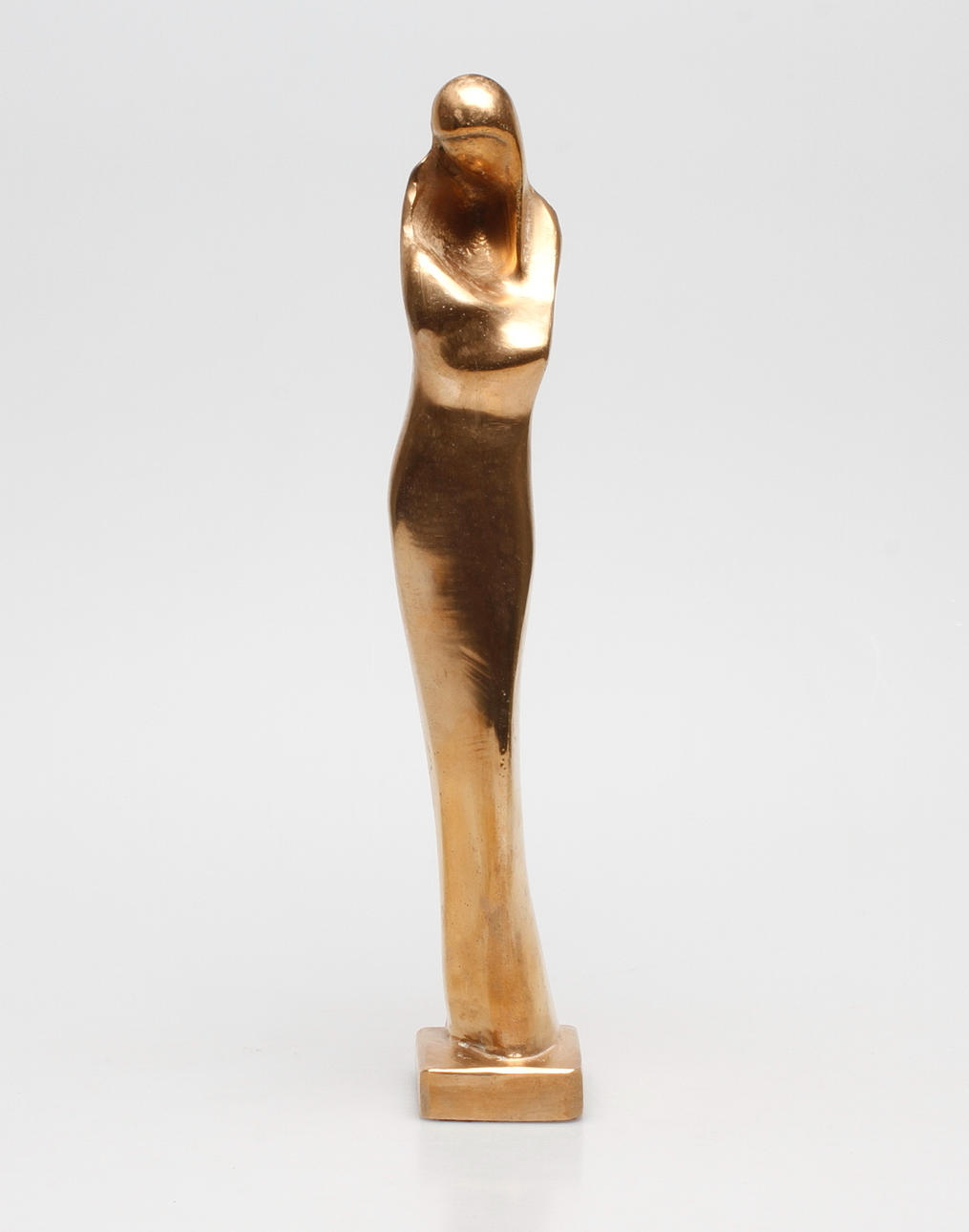 OIDENTIFIERAD KONSTNÄR. Skulptur, mässing, osignerad.