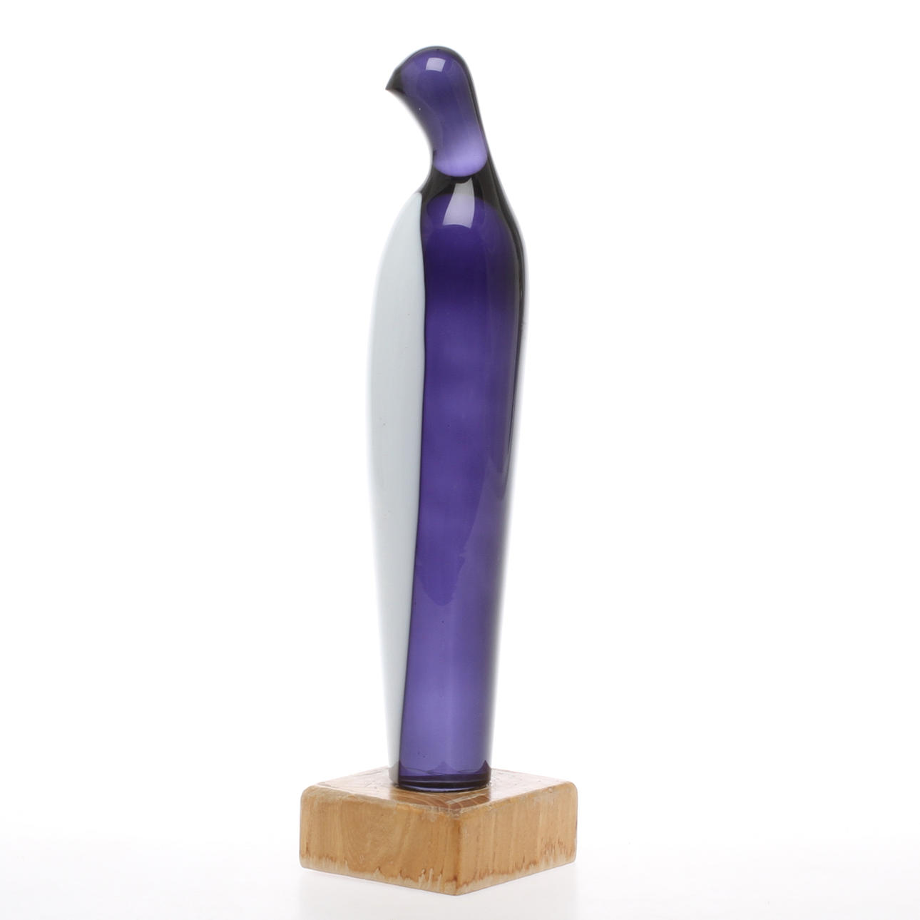 FIGURIN, glas, Pingvin, Vicke Lindstrand, Kosta.