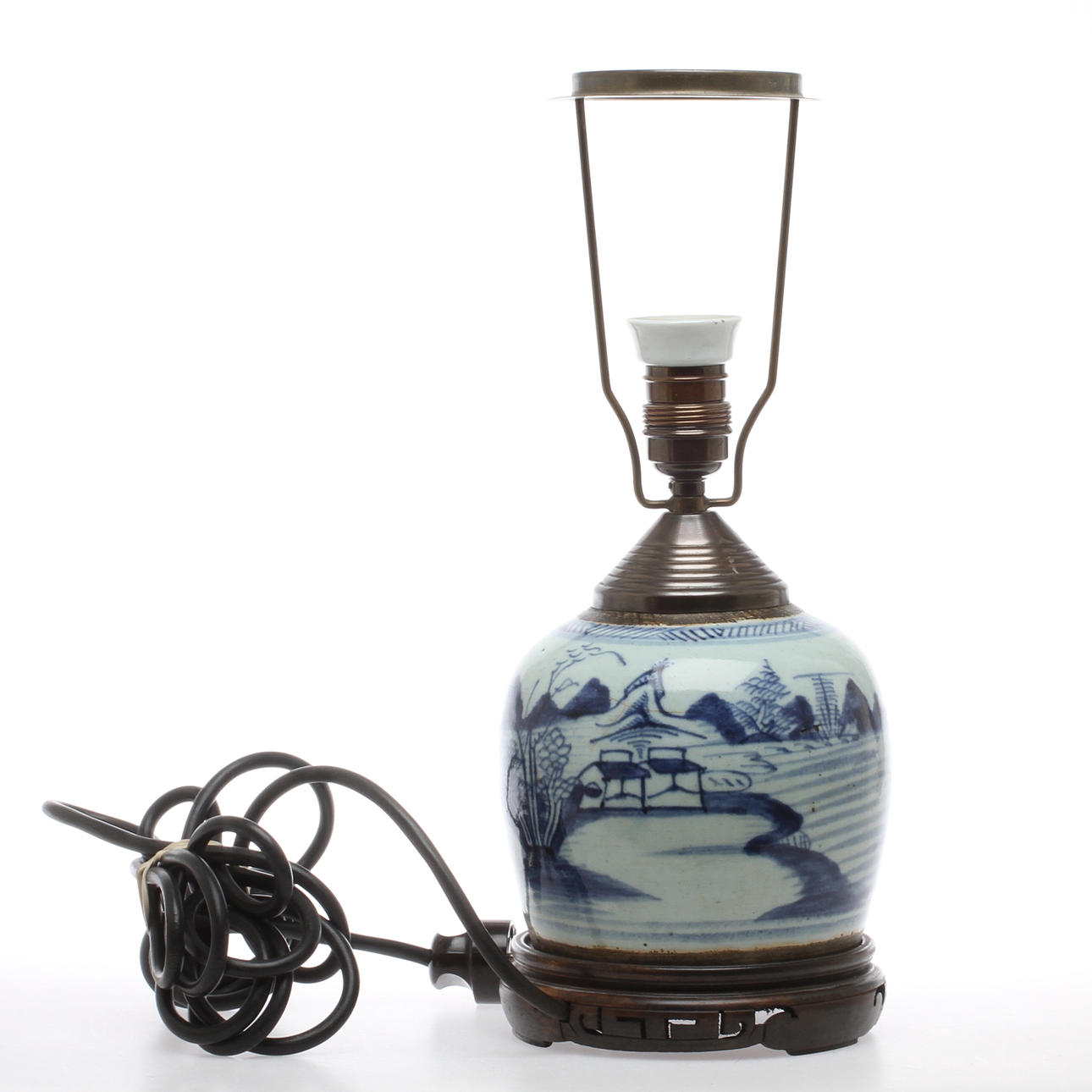 BOJAN, omarbetad till lampa, porslin, Kina.