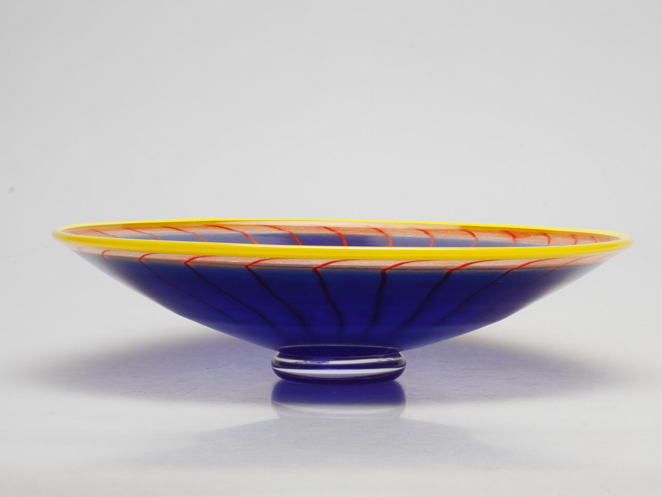 SKÅLFAT, glas, Kjell Engman, Kosta Boda, signerad.