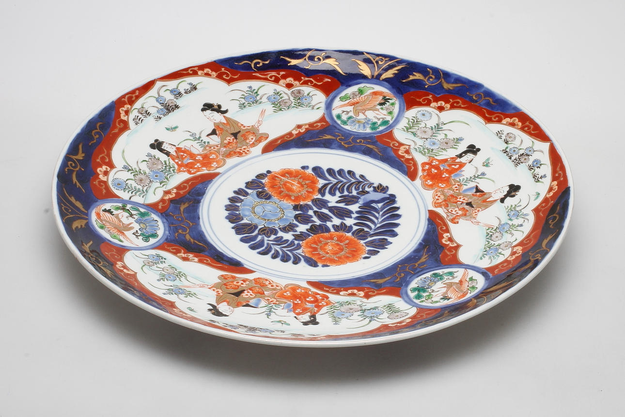 FAT, porslin, imari, Japan, Meiji(1868-1912).