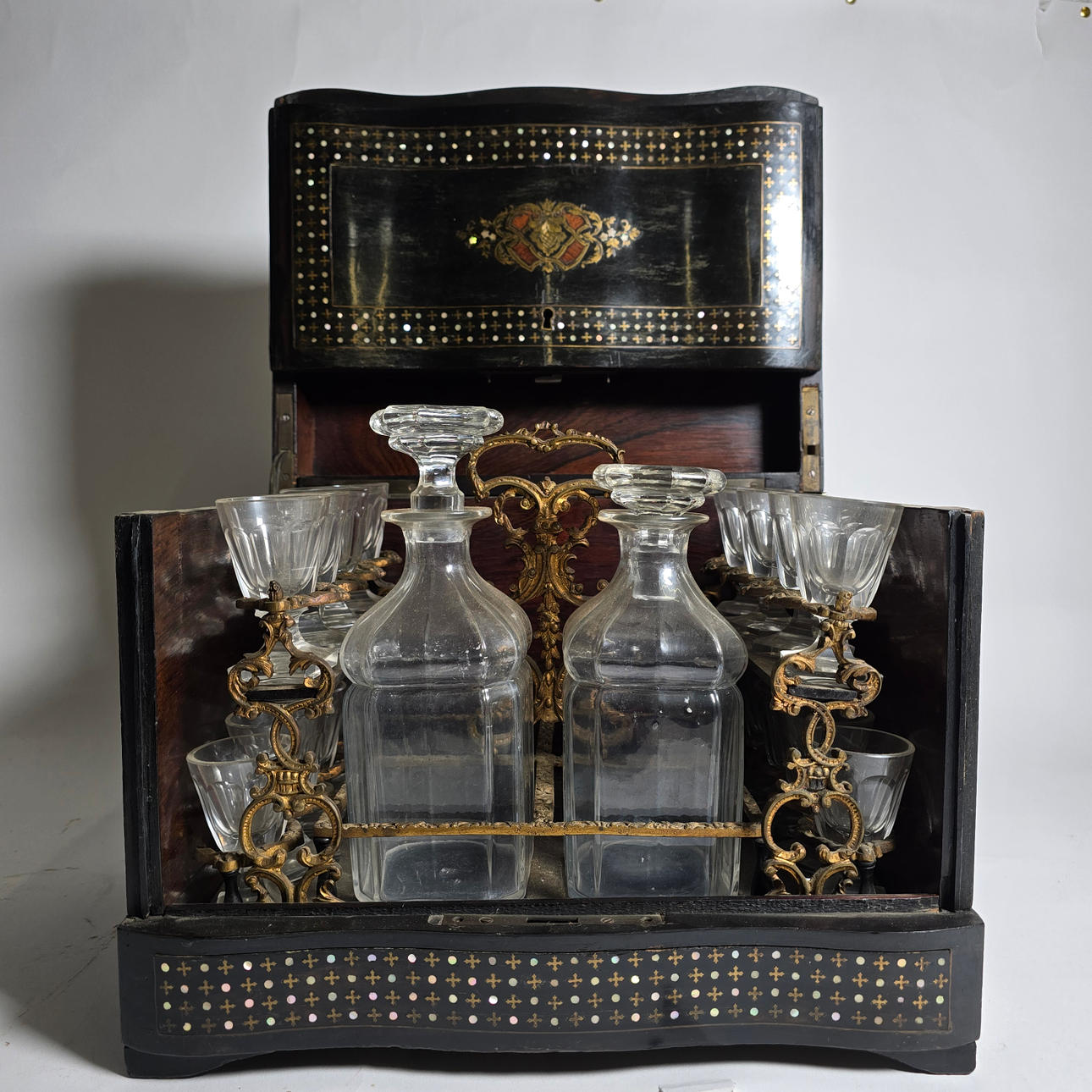 LICORERA FRANCESA NAPOLEON III SIGLO XIX.