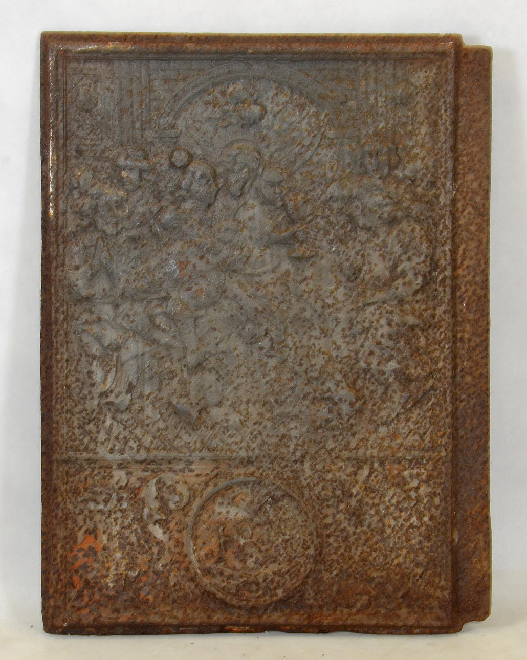 SÄTTUGNSPLATTA, gjutjärn, 1800-tal.