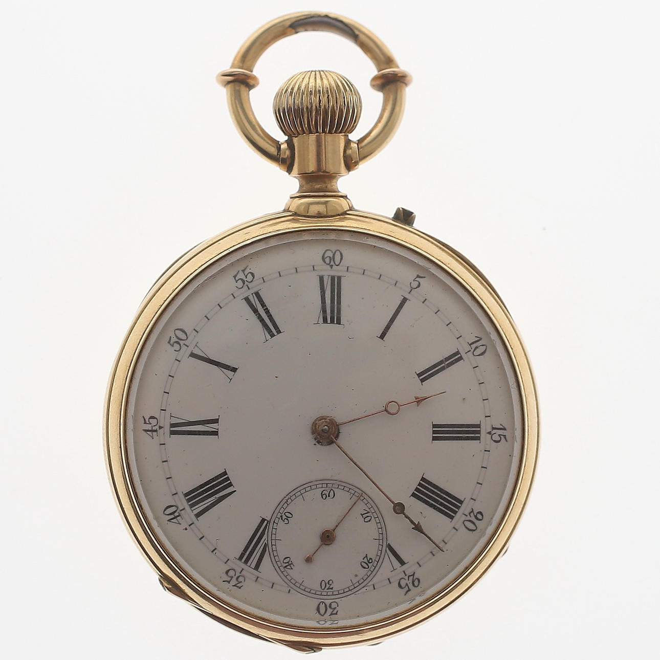 FICKUR, 18K guld, omärkt, boett av Ancre, 1900-tal, totalvikt 87 gram.