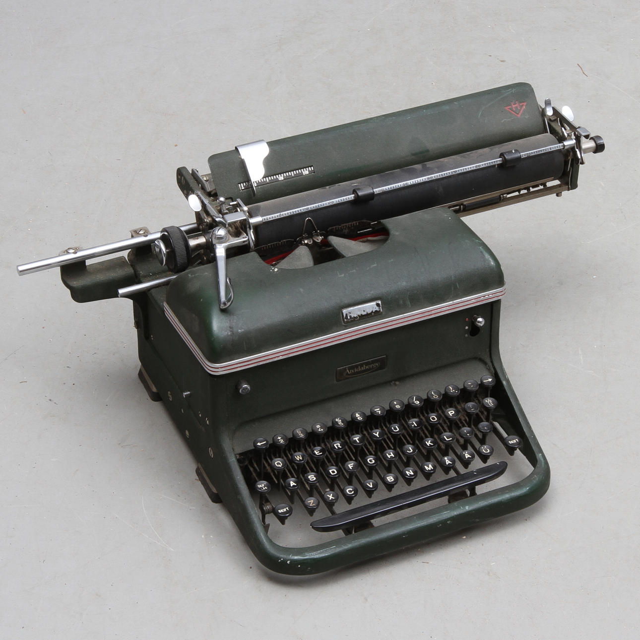TYPEWRITER, marked Halda, Åtvidabergs.