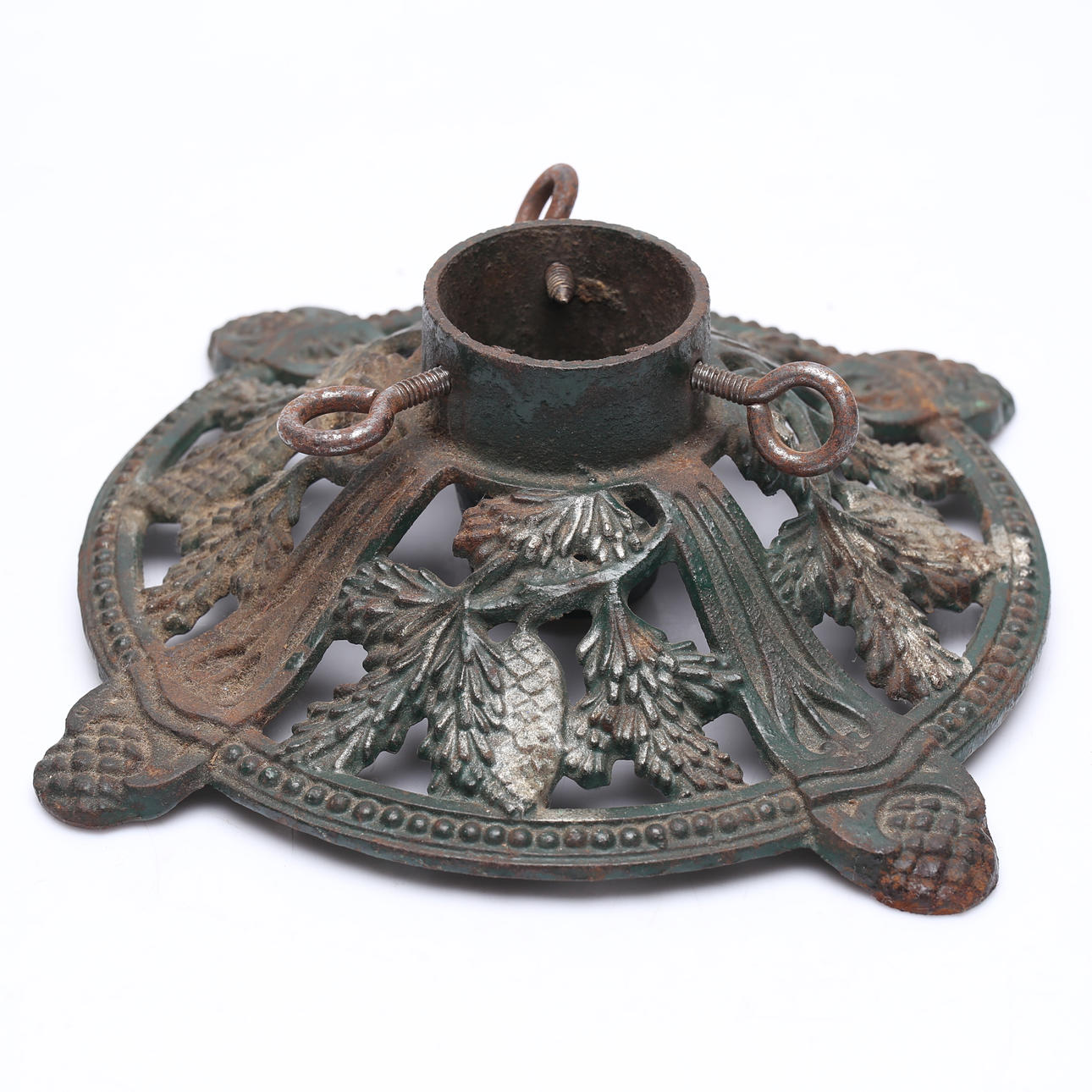 JULGRANSFOR, bemålat metall, 1900-tal.